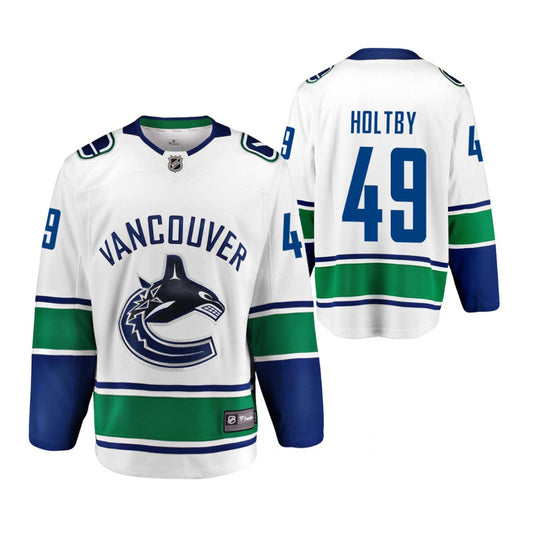 Hockey Braden Holtby Vancouver Canucks 49 Jersey