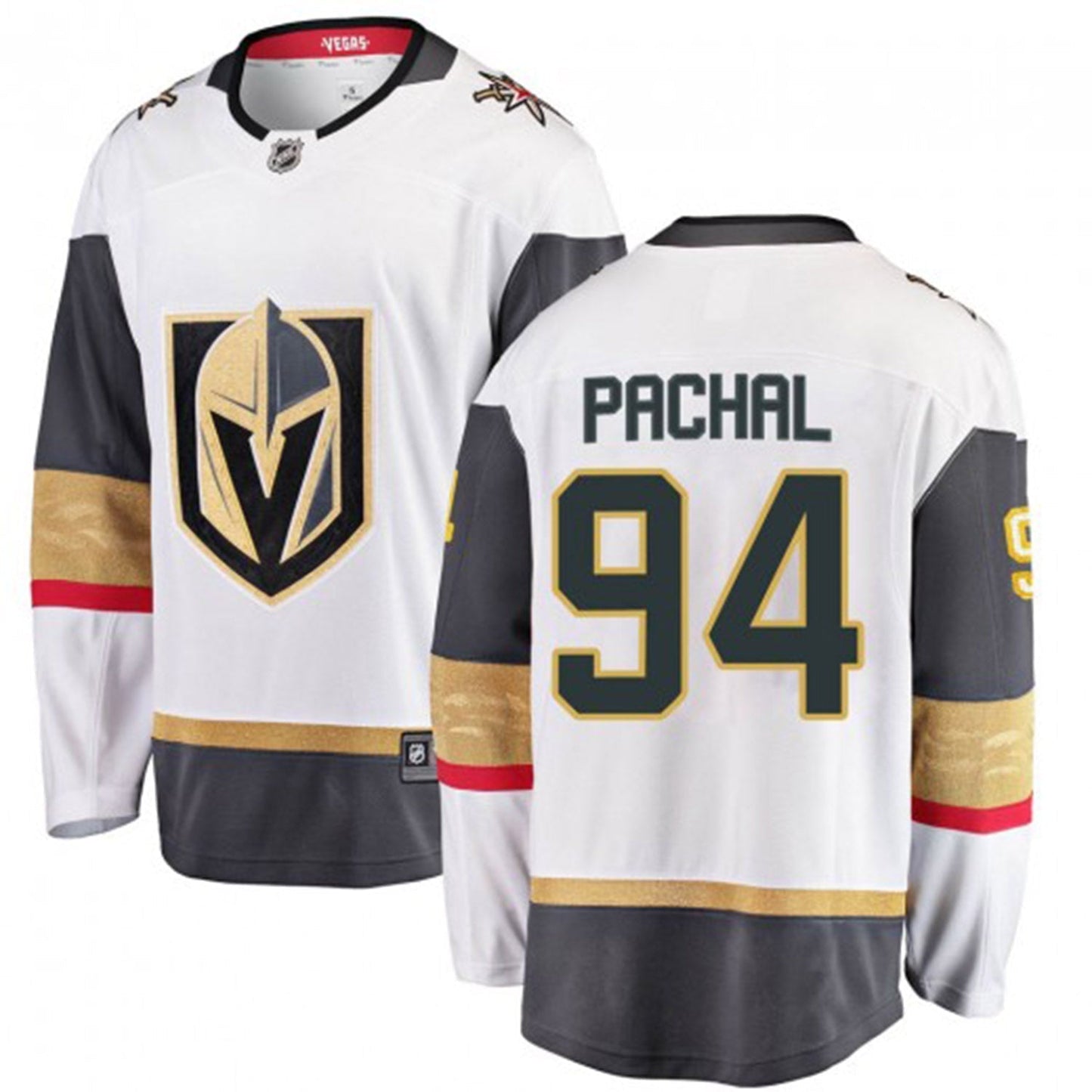 Hockey Brayden Pachal Vegas Golden Knights 94 Jersey