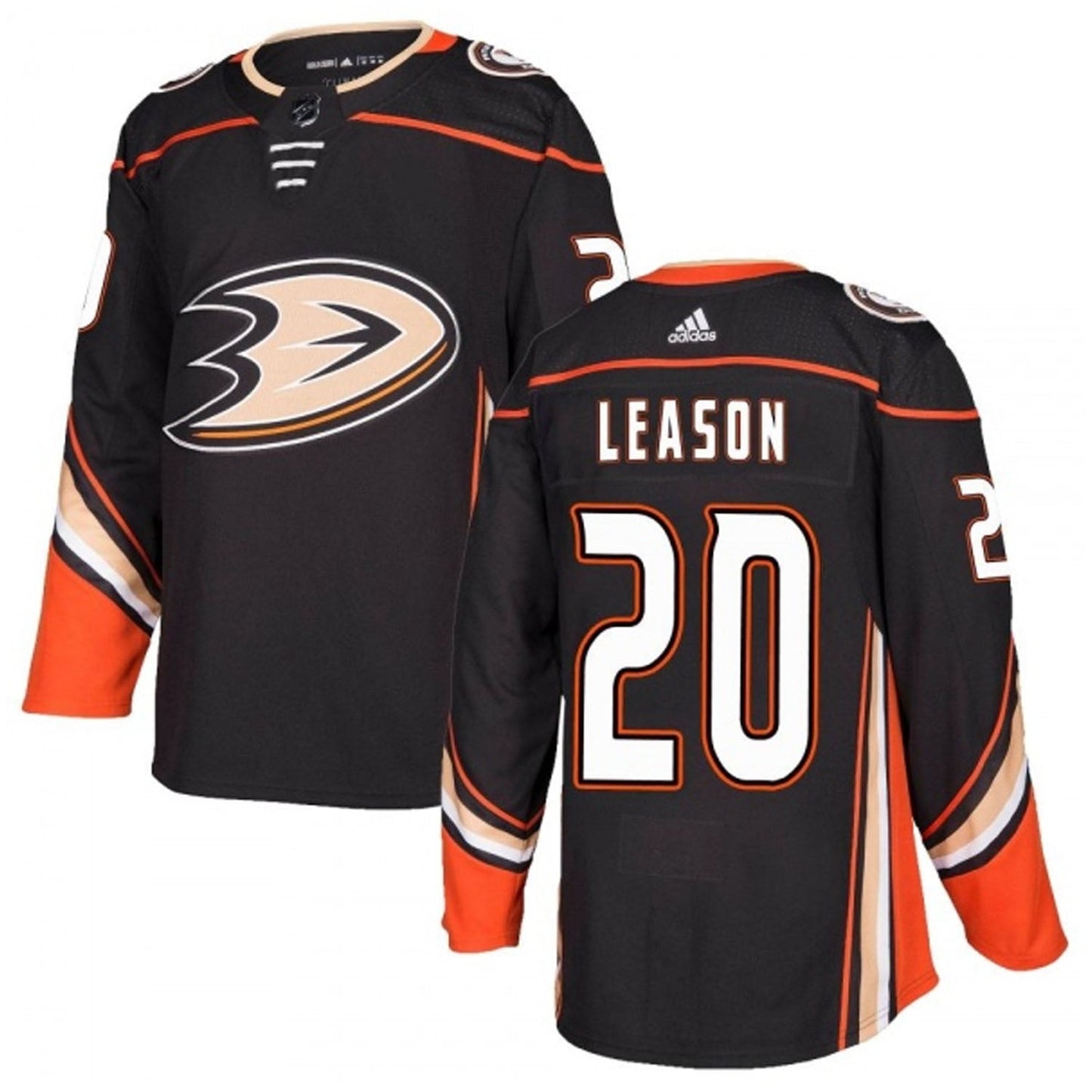 Hockey  Brett Leason Anaheim Ducks 20 Jersey