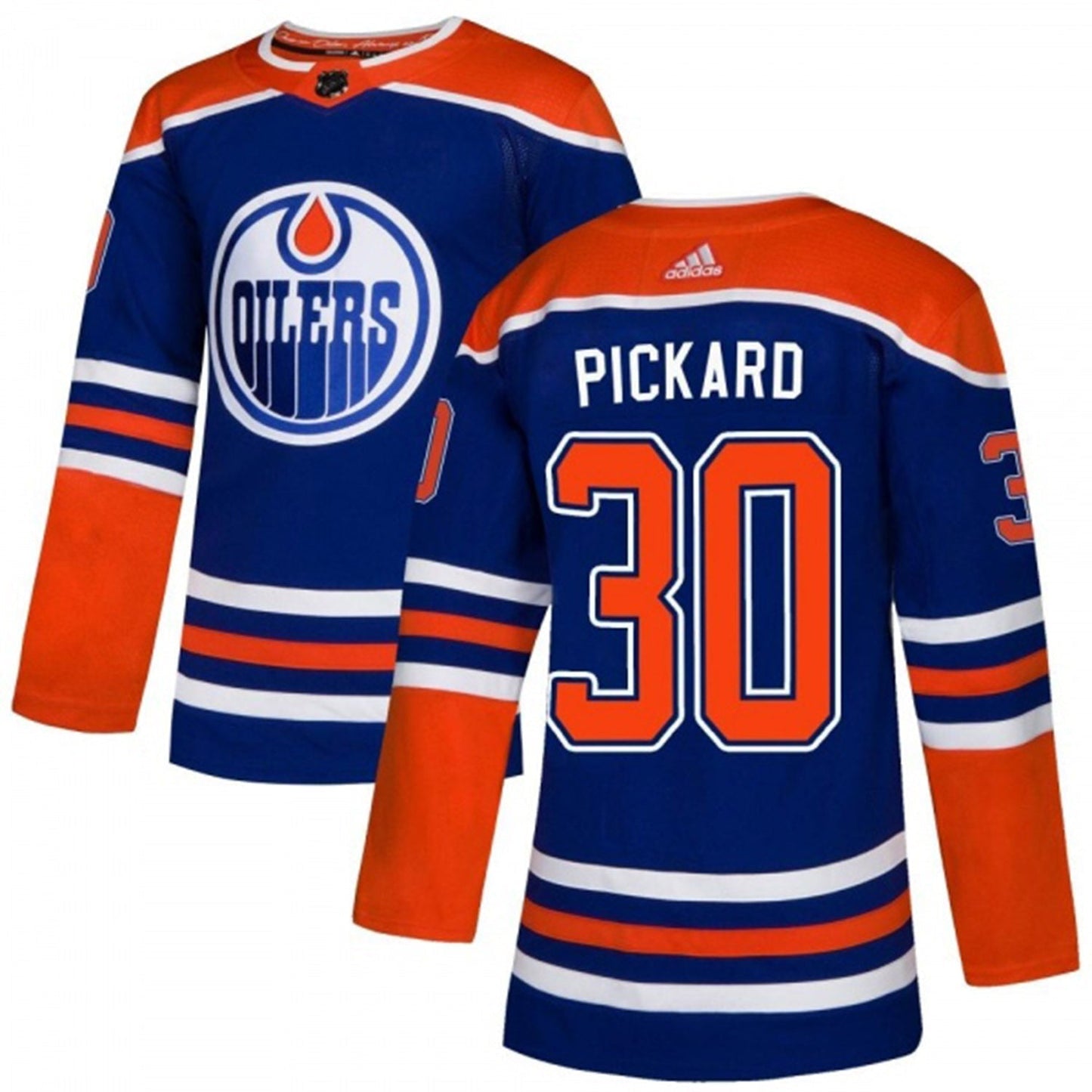 Hockey Calvin Pickard Edmonton Oilers 30 Jersey