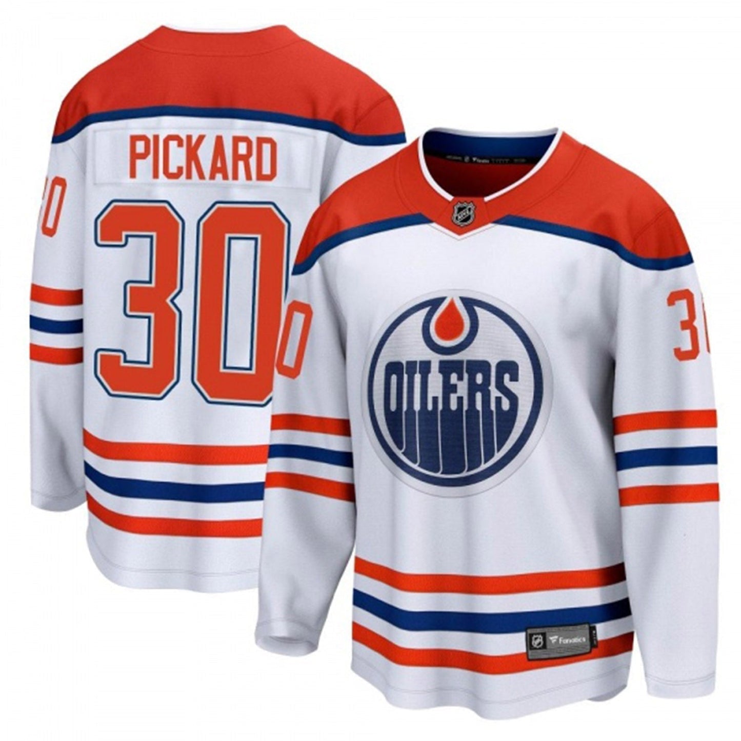 Hockey Calvin Pickard Edmonton Oilers 30 Jersey