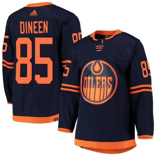 Hockey Cam Dineen Edmonton Oilers 85 Jersey