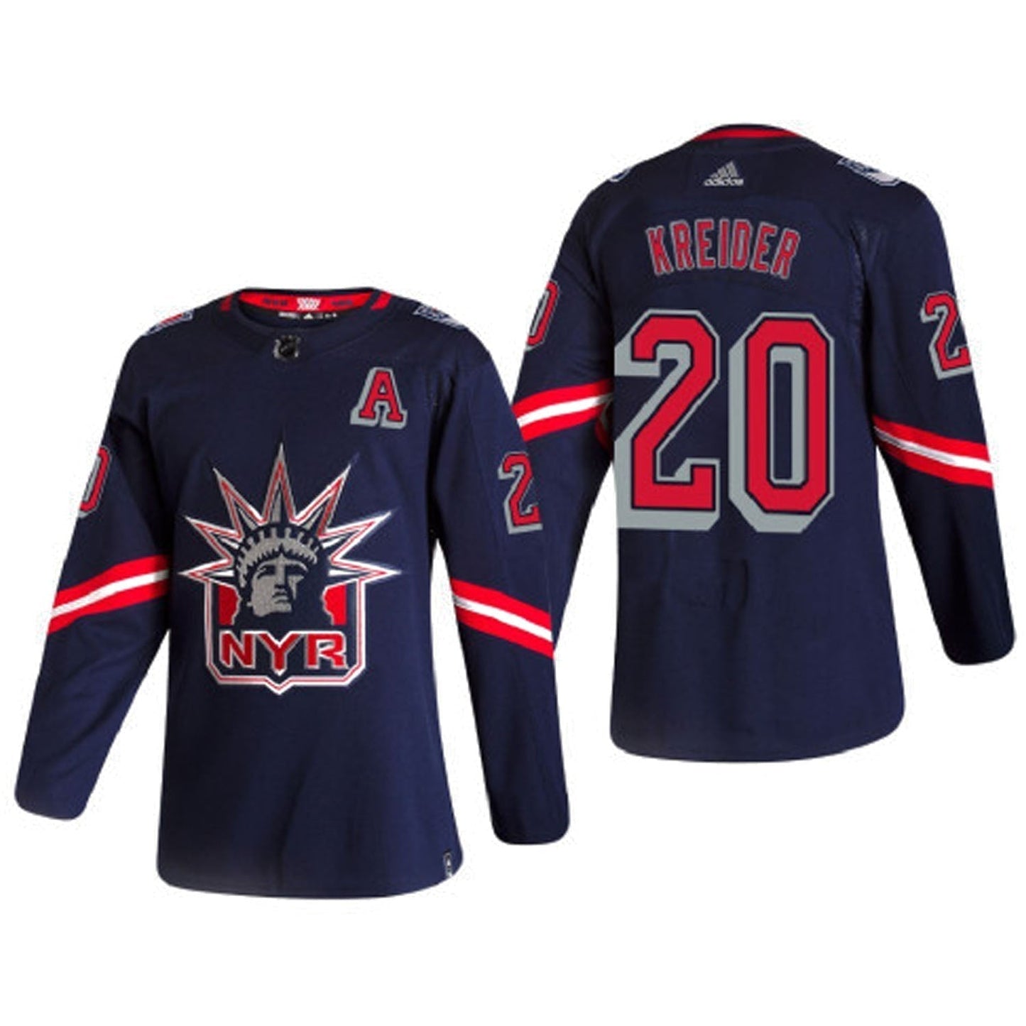 Hockey Chris Kreider New York Rangers 20 Jersey