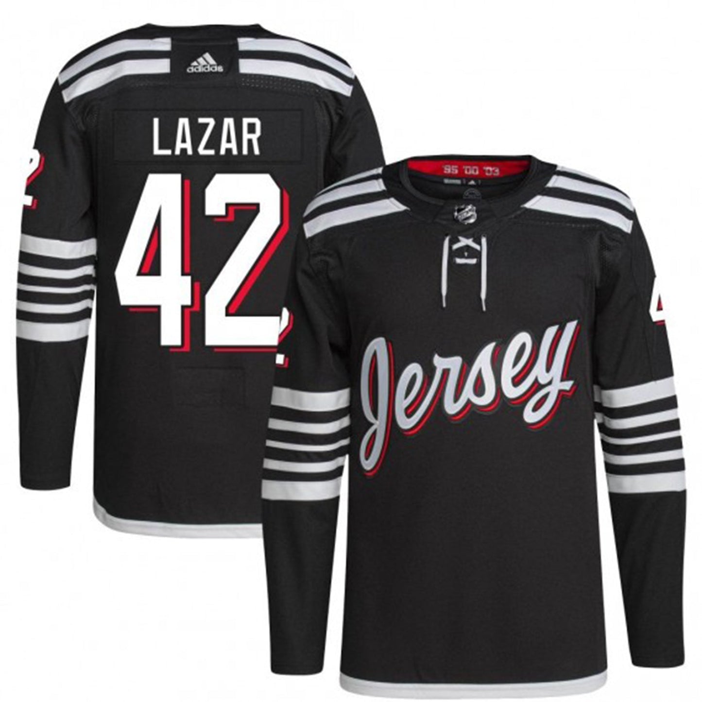 Hockey Curtis Lazar New Jersey Devils 42 Jersey