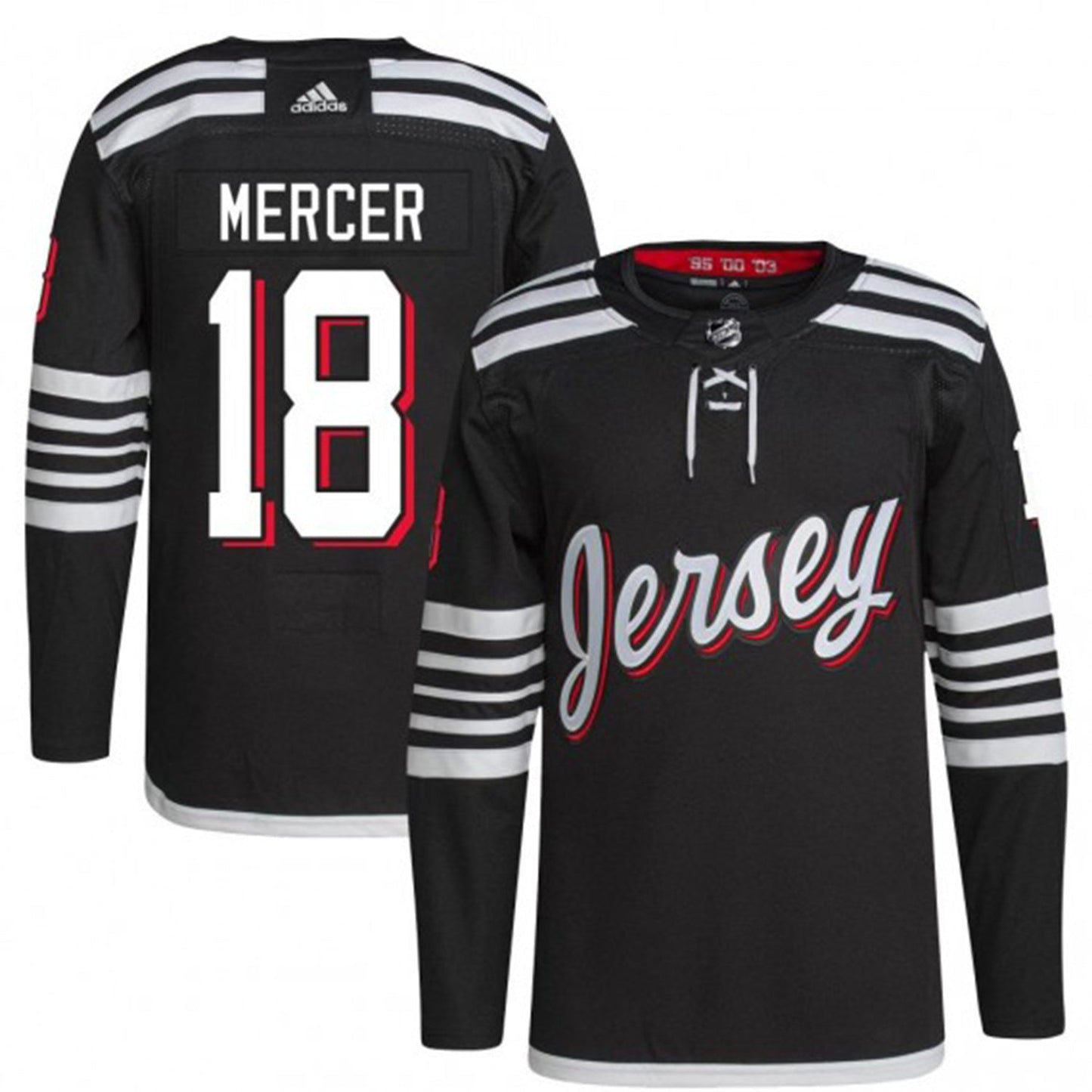 Hockey Dawson Mercer New Jersey Devils 91 Jersey