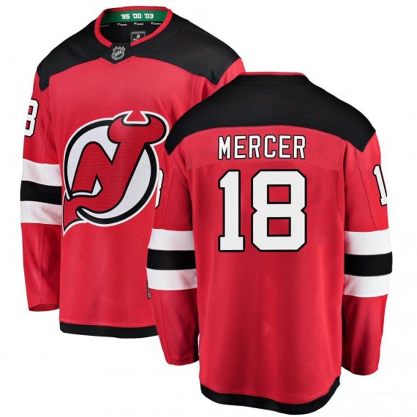 Hockey Dawson Mercer New Jersey Devils 91 Jersey