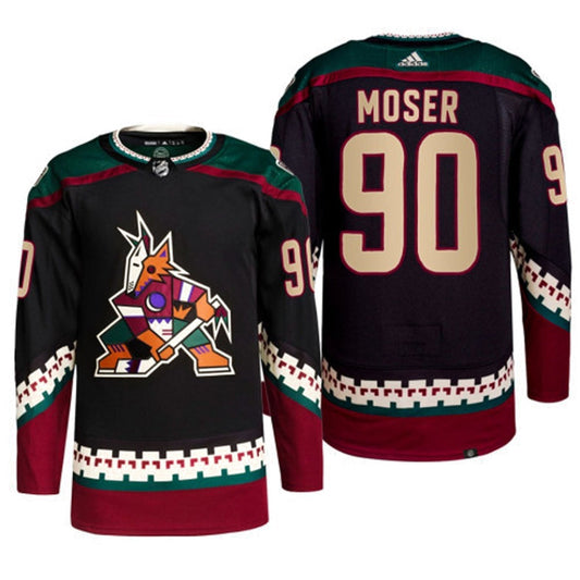 Hockey J.J. Moser Arizona Coyotes 90 Jersey