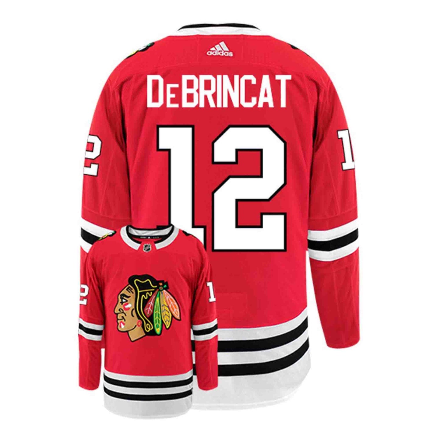 Hockey Alex Debrincat Chicago Blackhawks 12 Jersey