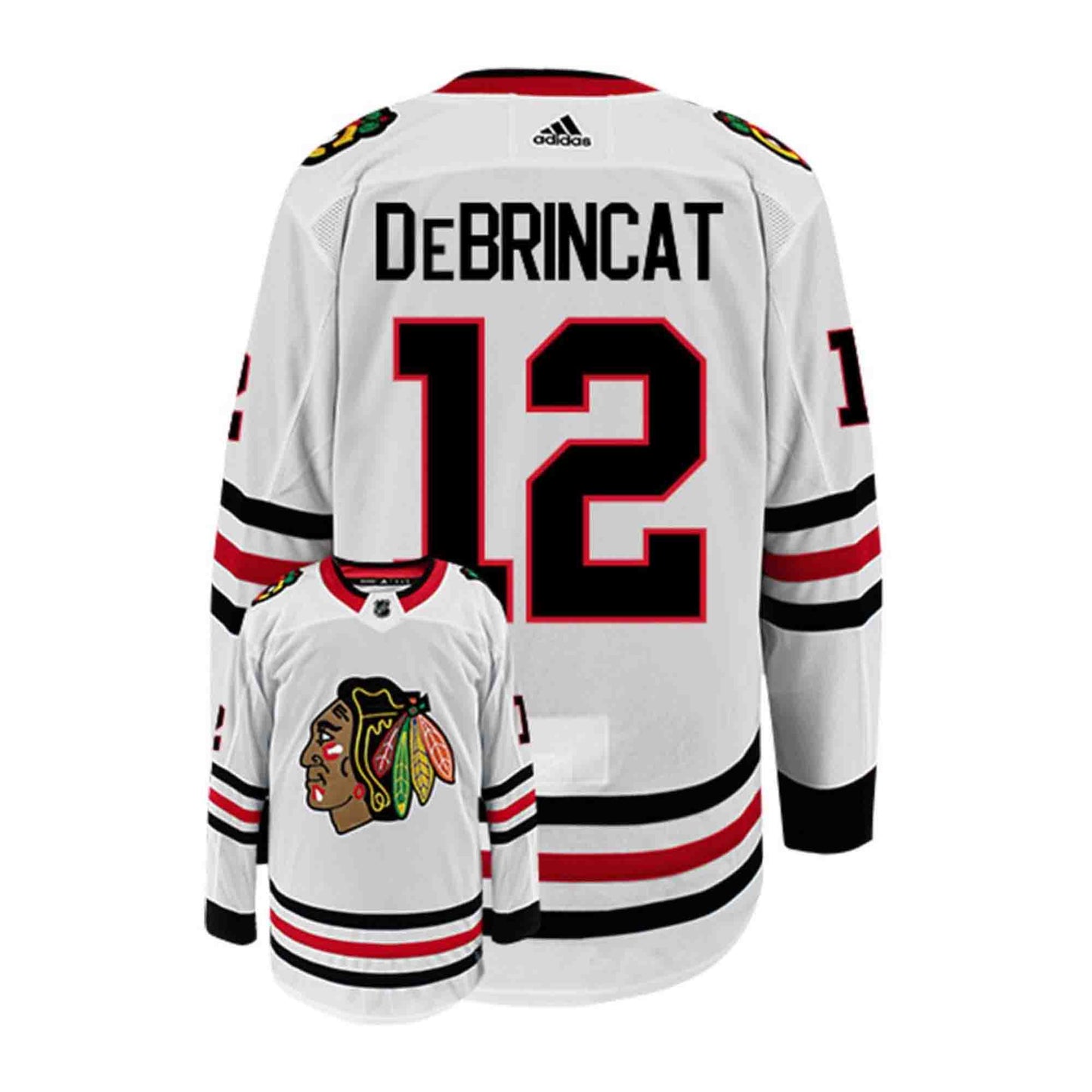 Hockey Alex Debrincat Chicago Blackhawks 12 Jersey