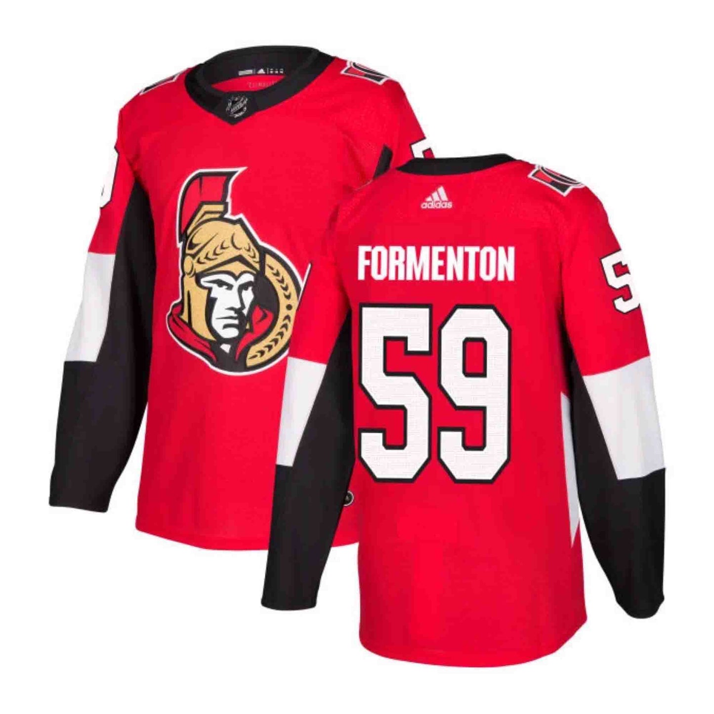 Hockey Alex Formenton Ottawa Senators 59 Jersey