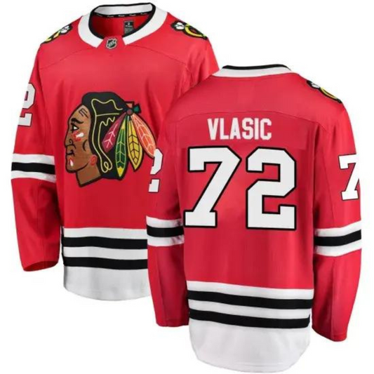 Hockey Alex Vlasic Chicago Blackhawks 72 Jersey