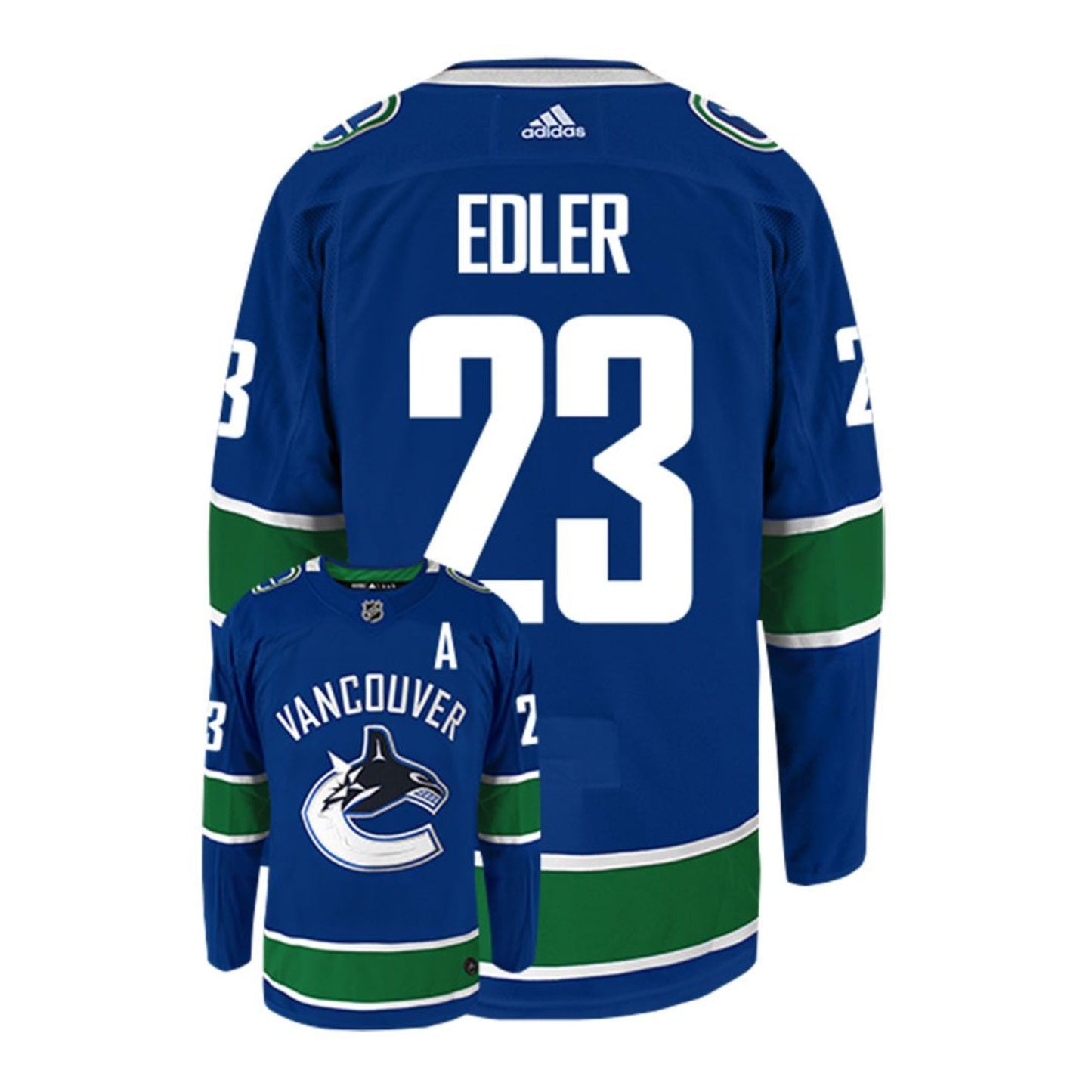 Hockey Alexander Edler Vancouver Canucks 23 Jersey