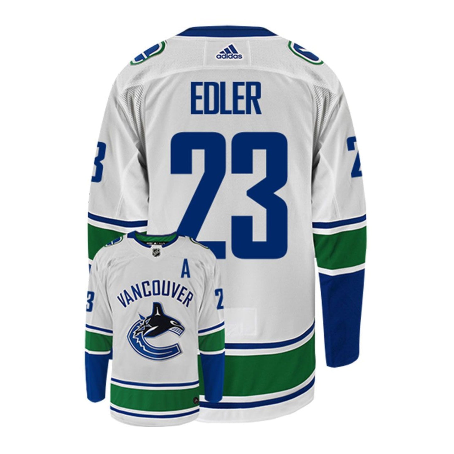 Hockey Alexander Edler Vancouver Canucks 23 Jersey