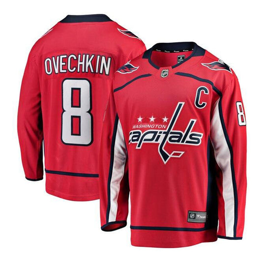 Hockey Alexander Ovechkin Washington Capitals 8 Jersey