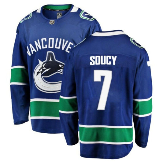 Hockey Carson Soucy Vancouver Canucks 7 Jersey