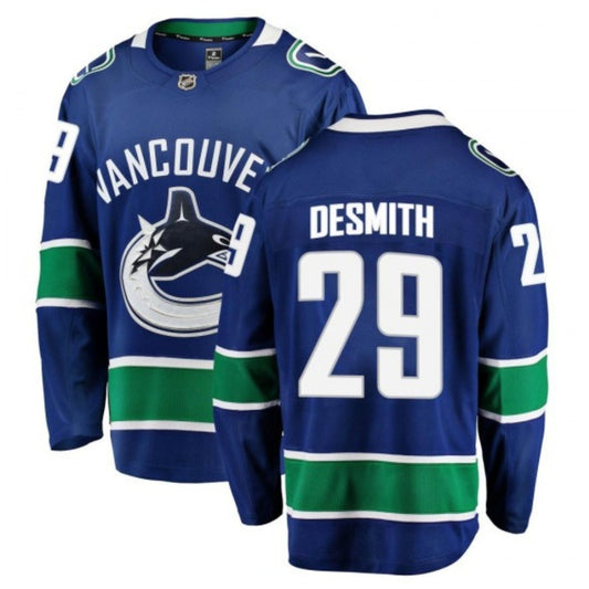 Hockey Casey DeSmith Vancouver Canucks 29 Jersey