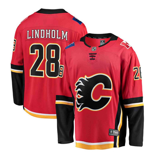 Hockey Elias Lindholm Calgary Flames 28 Jersey