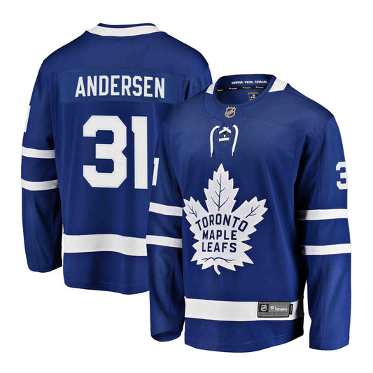 Hockey Frederik Andersen Toronto Maple Leafs 31 Jersey