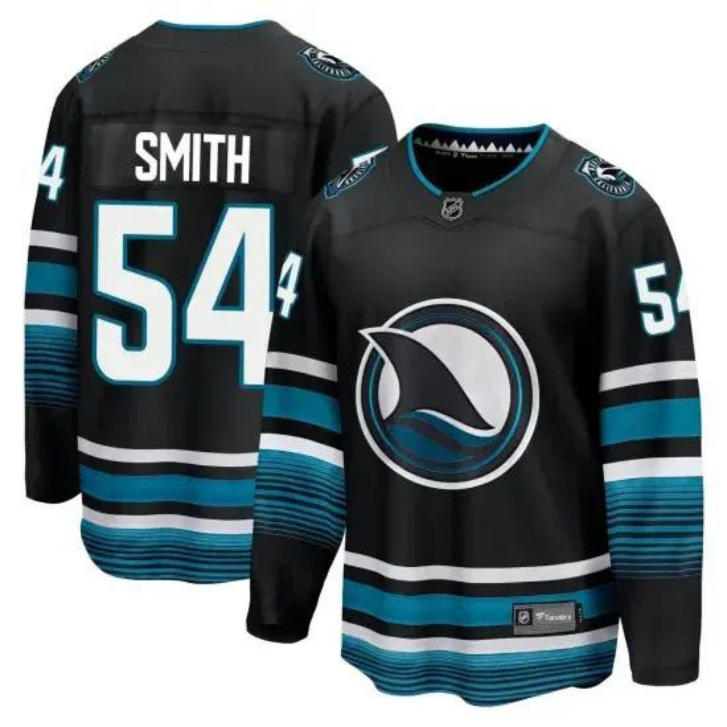 Hockey Givani Smith San Jose Sharks 54 Jersey