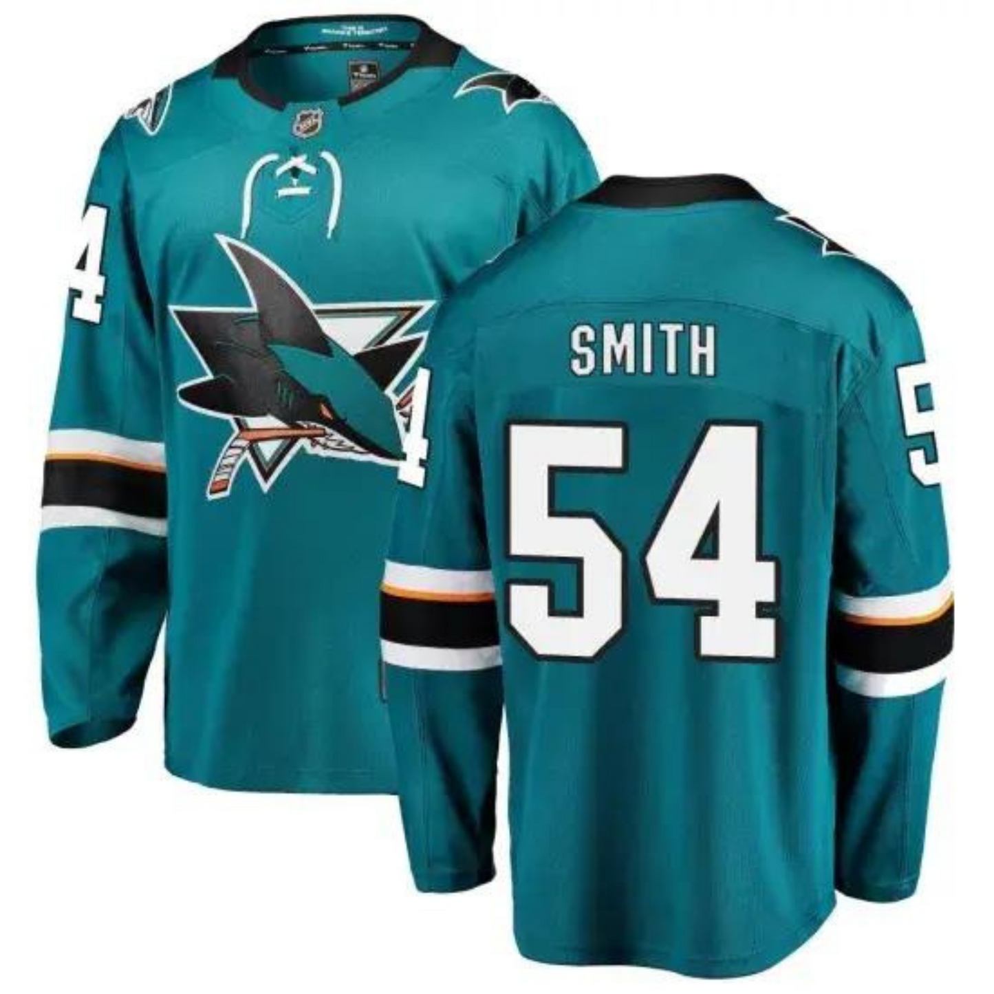 Hockey Givani Smith San Jose Sharks 54 Jersey