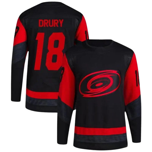 Hockey Jack Drury Carolina Hurricanes  18 Jersey