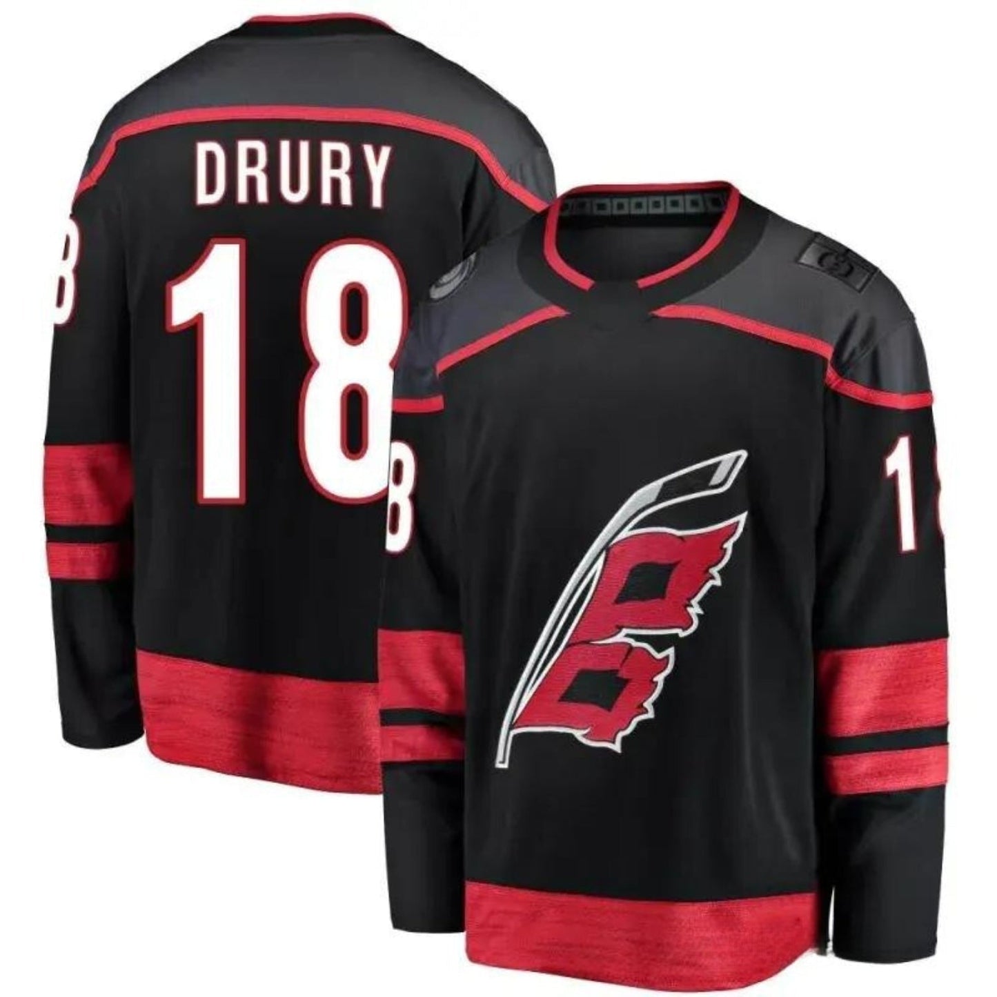 Hockey Jack Drury Carolina Hurricanes  18 Jersey
