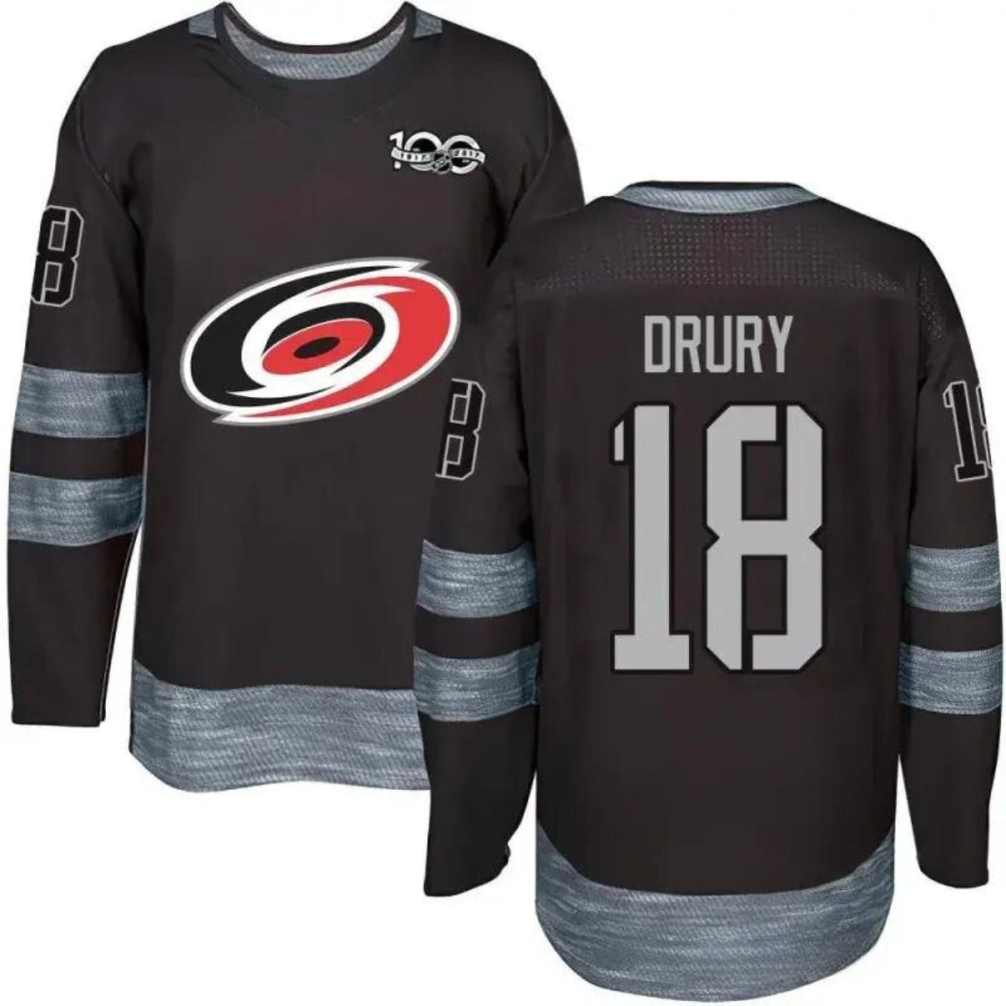 Hockey Jack Drury Carolina Hurricanes  18 Jersey