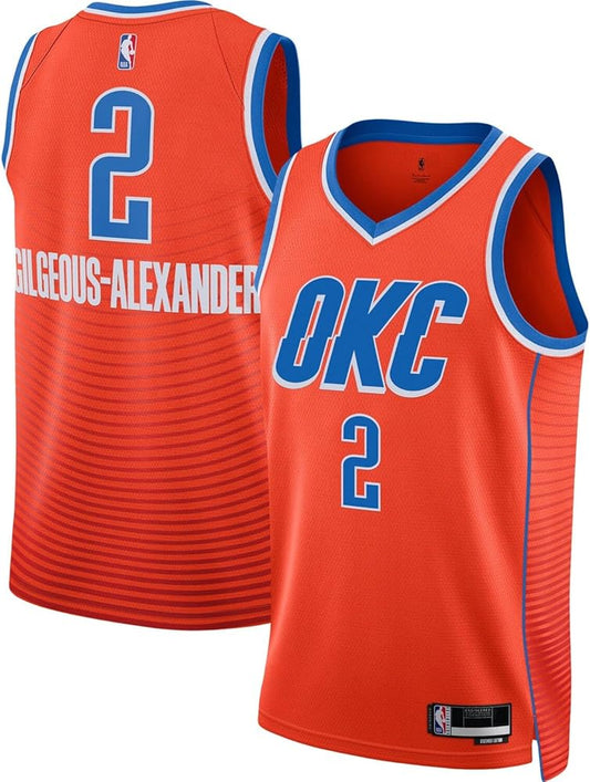 Basketball Oklahoma City Thunder Shai Gilgeous-Alexander 2 Jersey