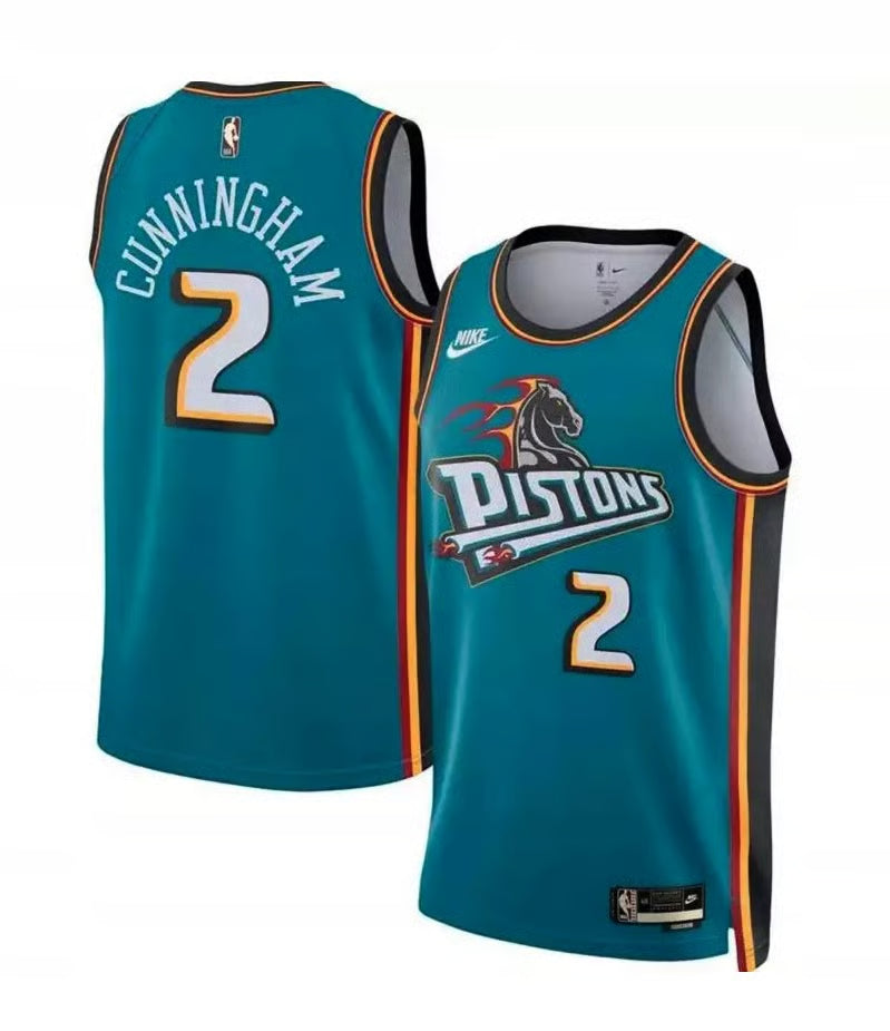 Basketball Detroit Pistons Cade Cunningham 2 Jersey