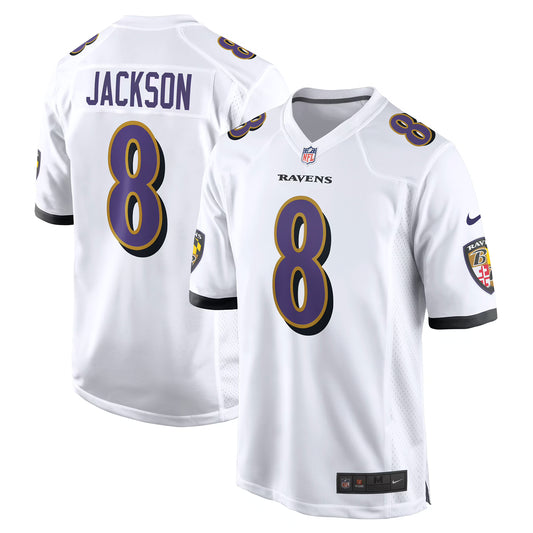 Football Baltimore Ravens Lamar Jackson 8 Jersey