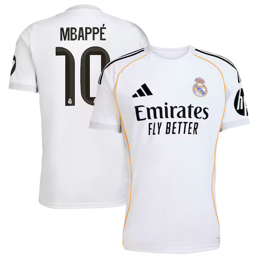 Soccer Real Madrid Kylian Mbappé 10 Jersey