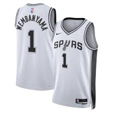 Basketball San Antonio Spurs Victor Wembanyama 1 Jersey