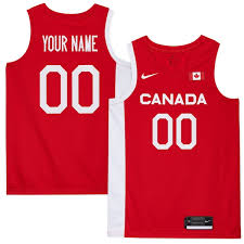 Basketball Team Canada Jersey