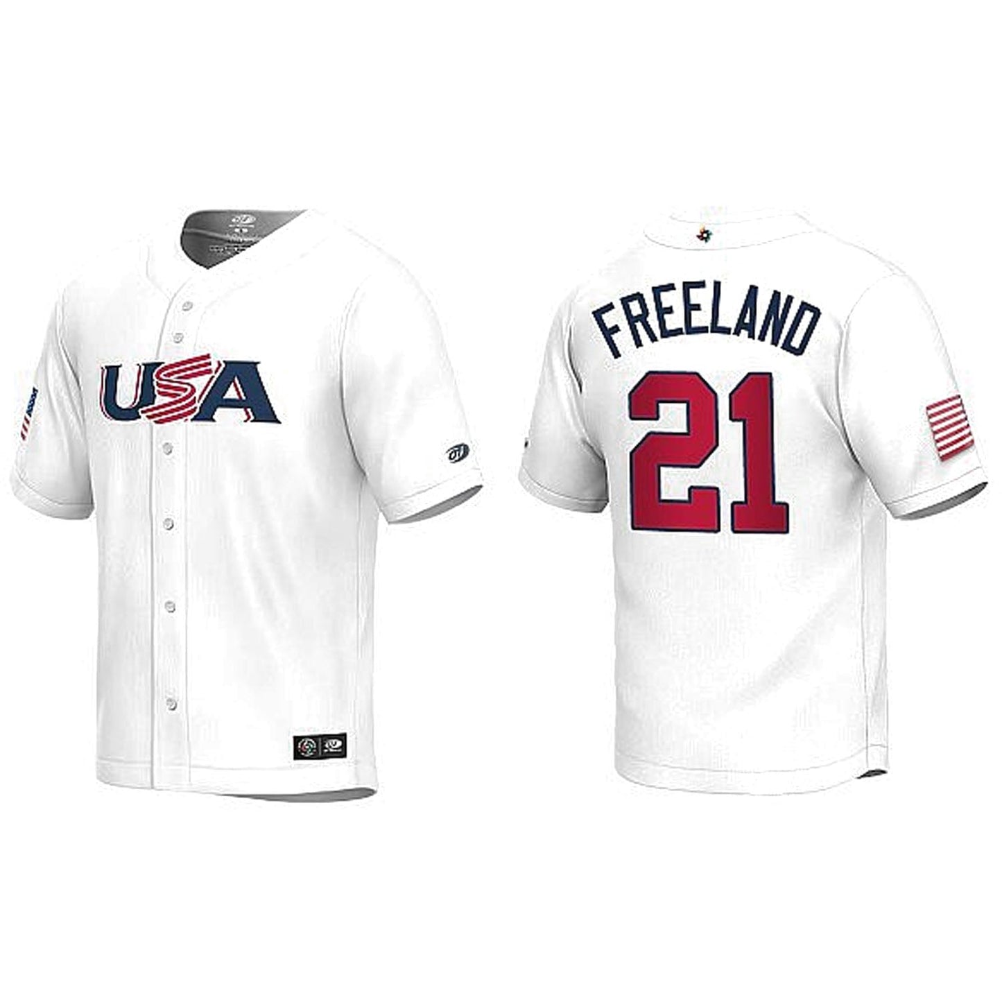 WBC Kyle Freeland USA 21 Jersey