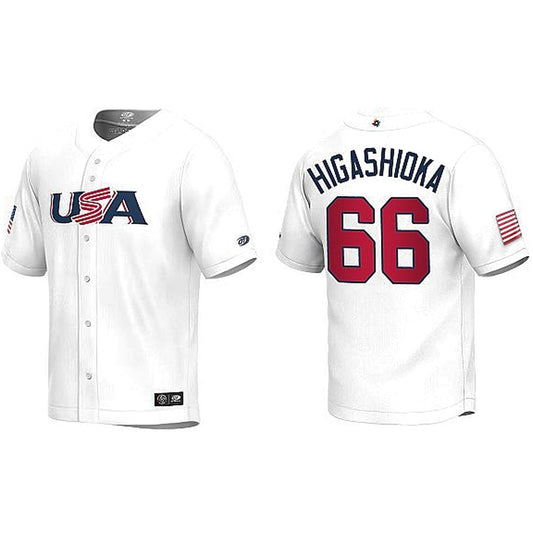 WBC Kyle Higashioka USA 66 Jersey
