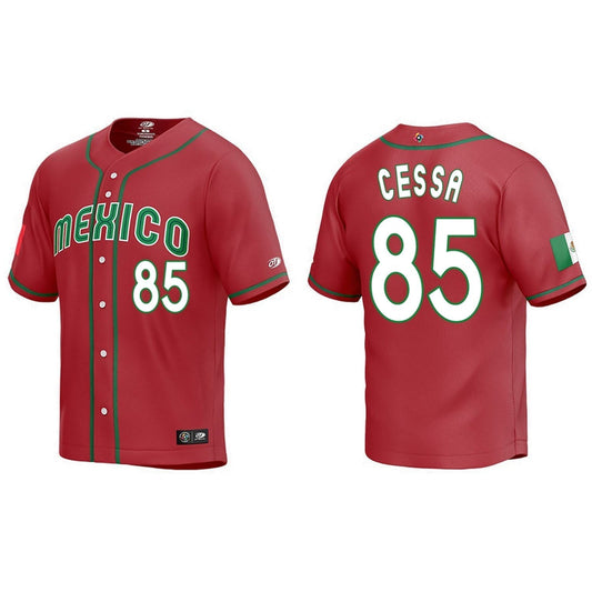 WBC Luis Cessa Mexico 85 Jersey