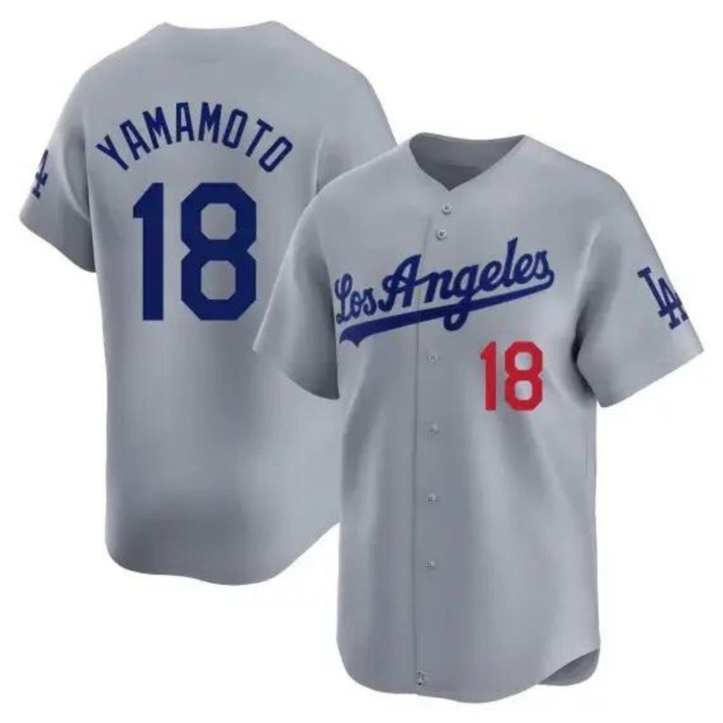 Yoshinobu Yamamoto Los Angeles Dodgers Baseball 18 Jersey