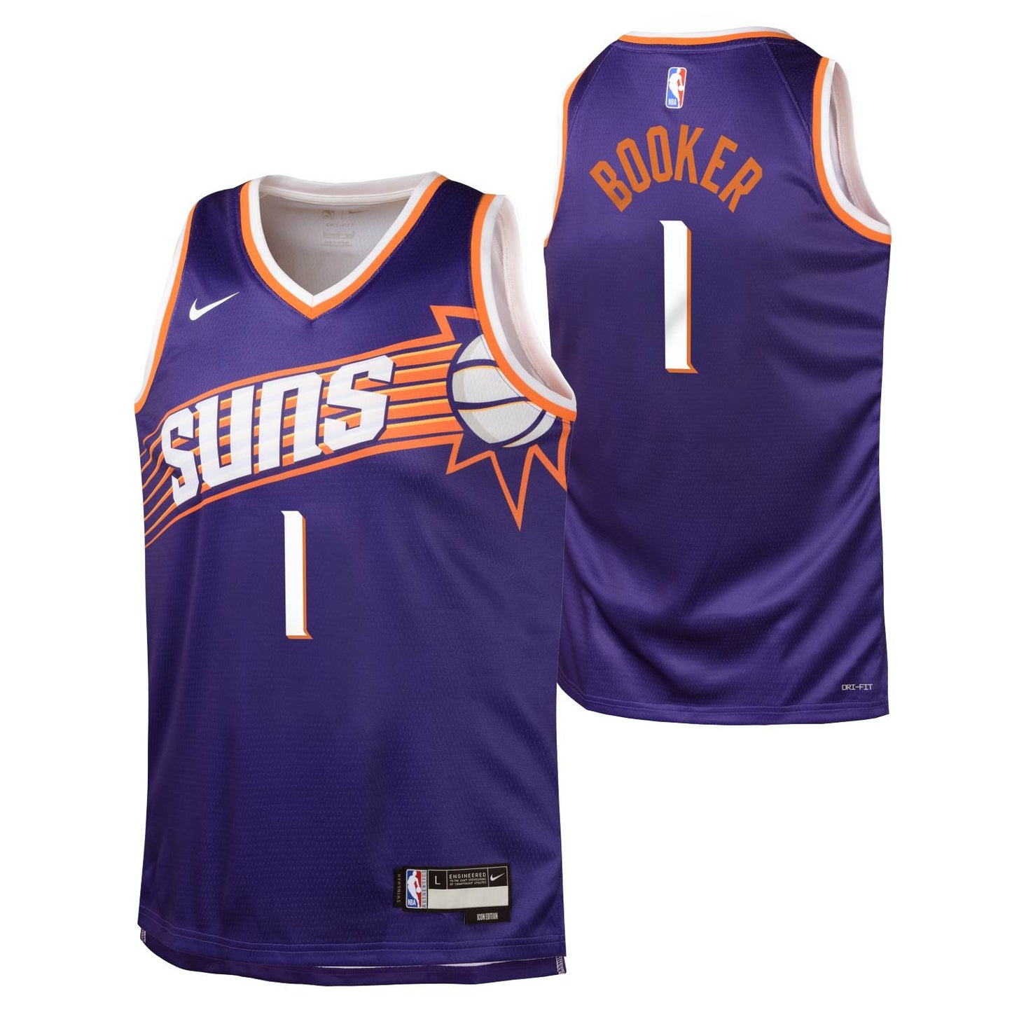 Basketball Phoenix Suns Devin Booker 1 Jersey