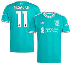 Soccer Liverpool Mohamed Salah 11 Jersey
