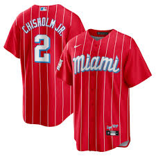 Baseball Miami Marlins Jazz Chisholm Jr 2 Jersey