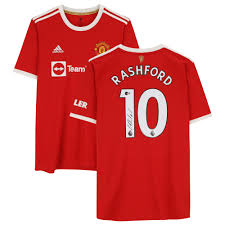 Soccer Manchester United Marcus Rashford 10 Jersey