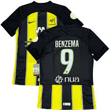 Soccer Al Ittihad Karim Benzema 9 Jersey