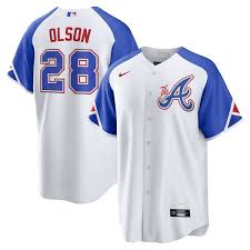Baseball Atlanta Braves Matt Olson 28 Jersey