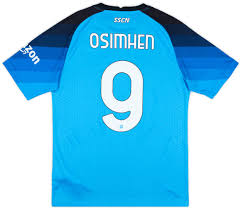 Soccer Napoli Victor Osimhen 9 Jersey