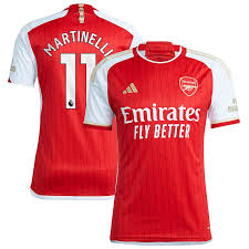 Soccer Arsenal Gabriel Martinelli 11 Jersey