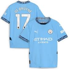 Soccer Manchester City Kevin De Bruyne 17 Jersey