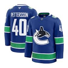 Hockey Vancouver Canucks Elias Pettersson 40 Jersey
