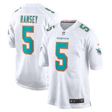 Football Miami Dolphins Jalen Ramsey 5 Jersey