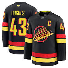 Hockey Vancouver Canucks Quinn Hughes 43 Jersey