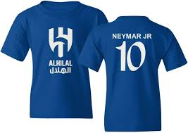 Soccer Al Hilal Neymar Jr 10 Jersey
